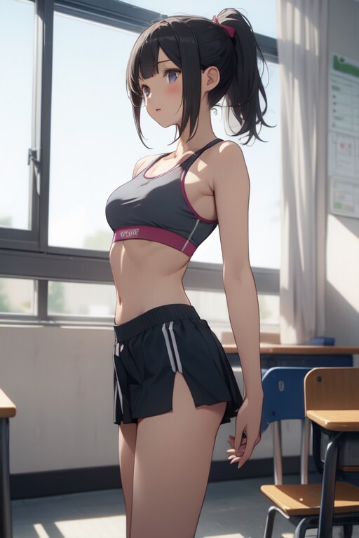 へそ出し女子3/navel baring girl3