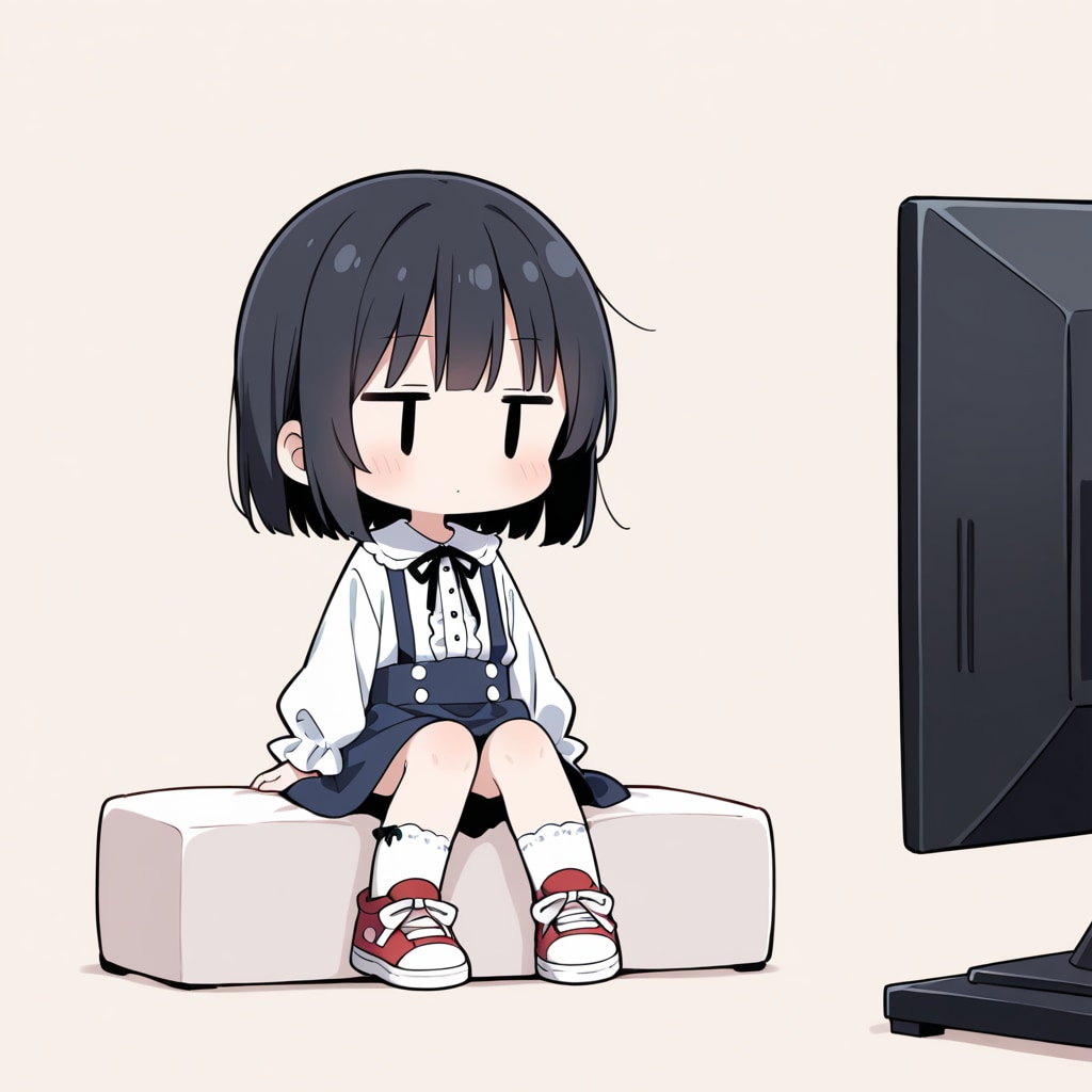 テレビをみる