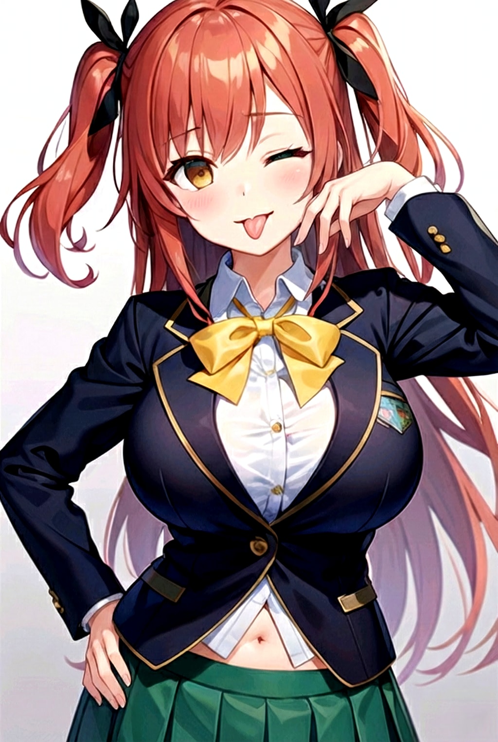 てへぺろへそ出し&肩出し焔崎千尋ちゃん