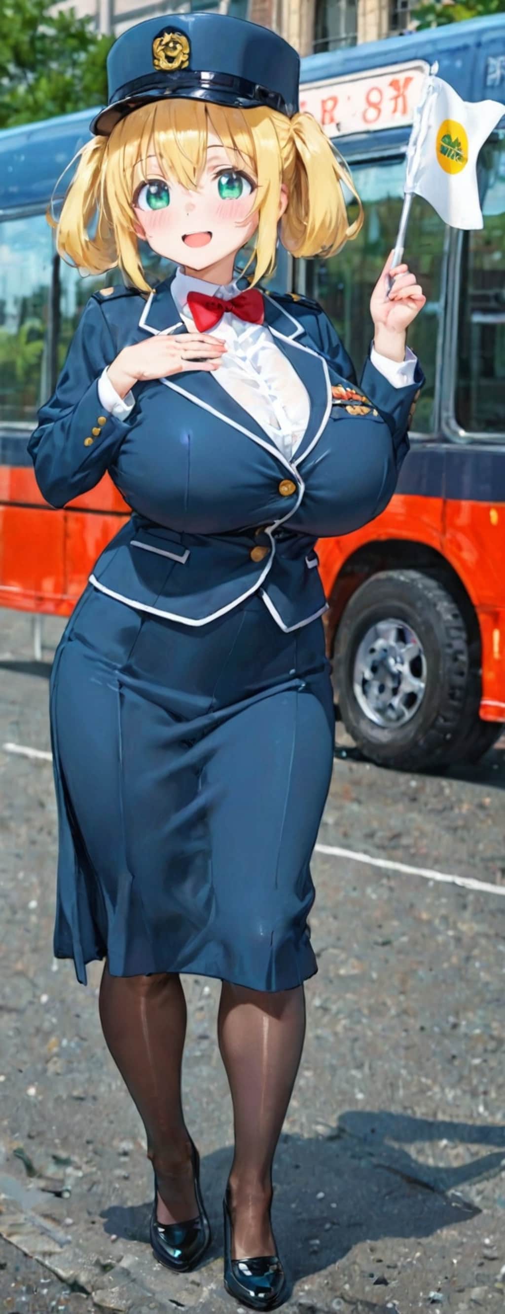 ちっちゃいけどちっちゃくないバスガイドさん