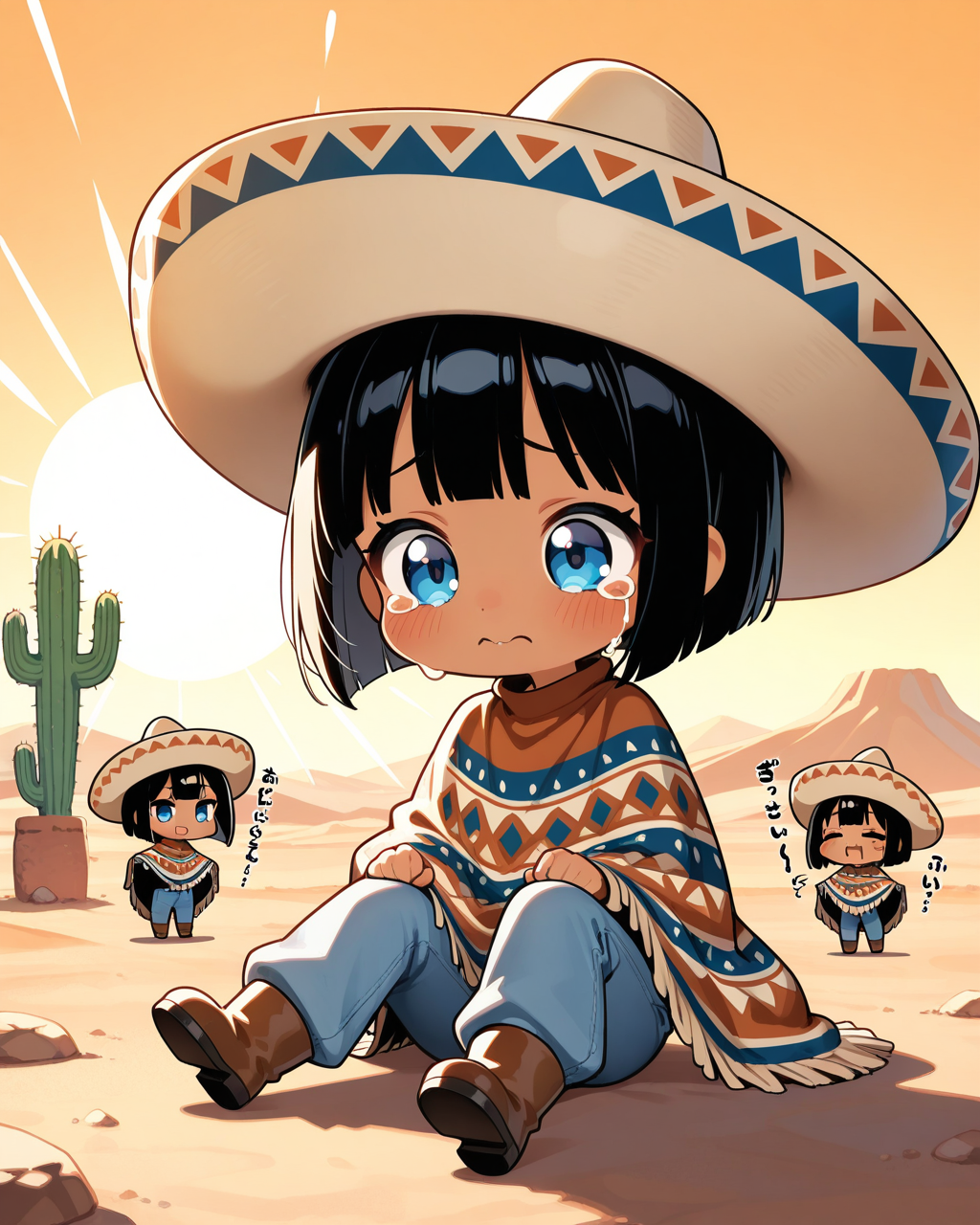 ちび過ぎる民族衣装