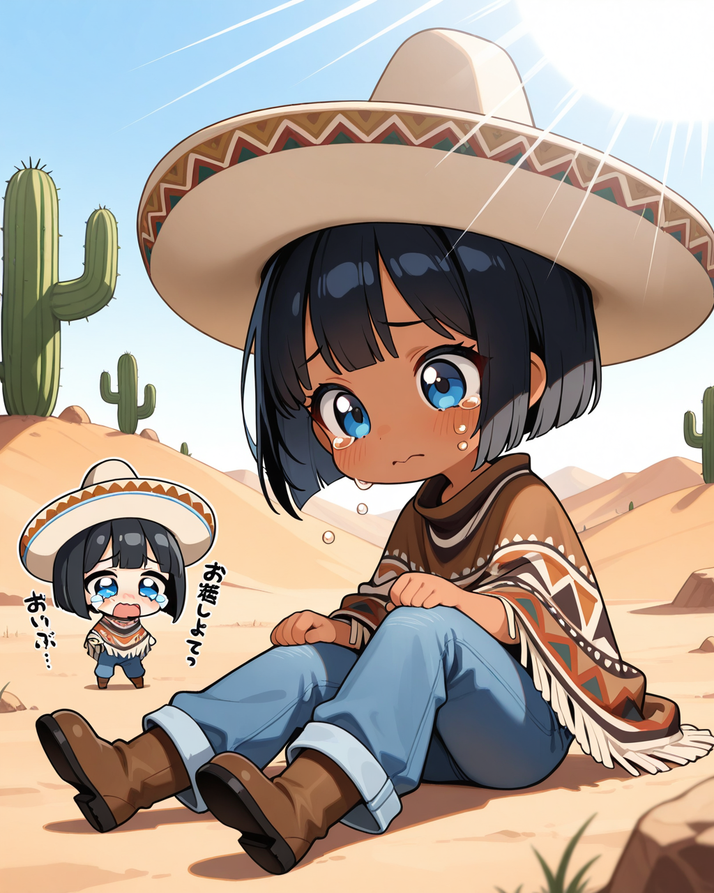 ちび過ぎる民族衣装