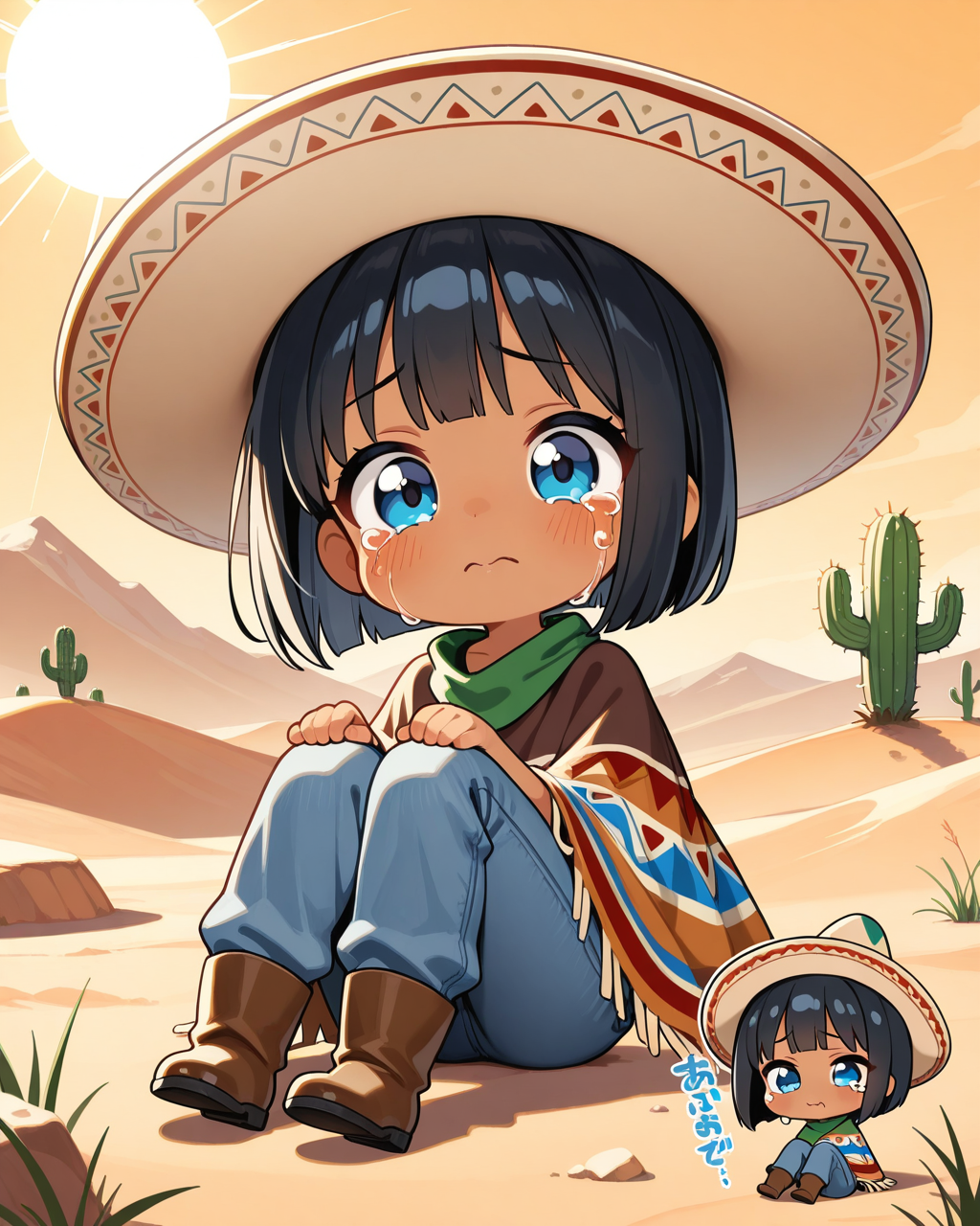 ちび過ぎる民族衣装 | の人気AIイラスト・グラビア