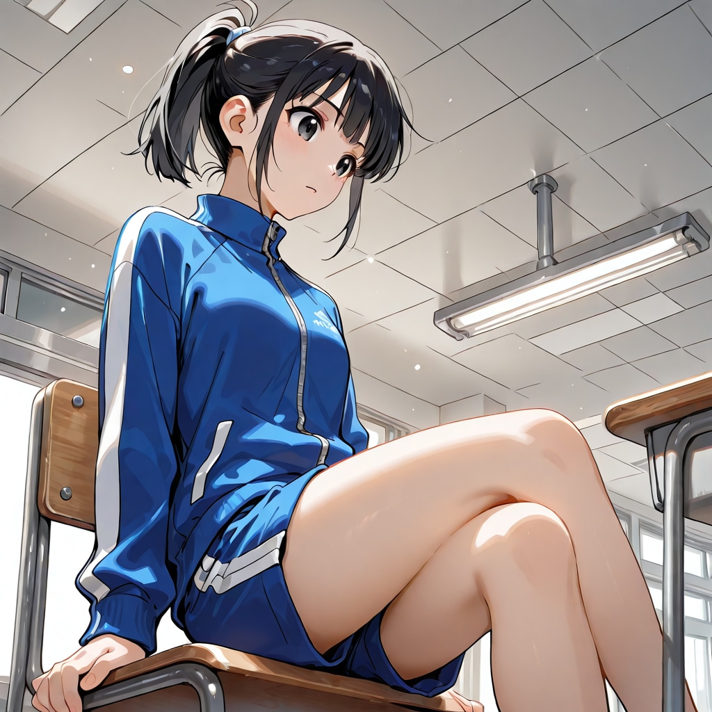 王道のジャージ姿が一番 | の人気AIイラスト・グラビア