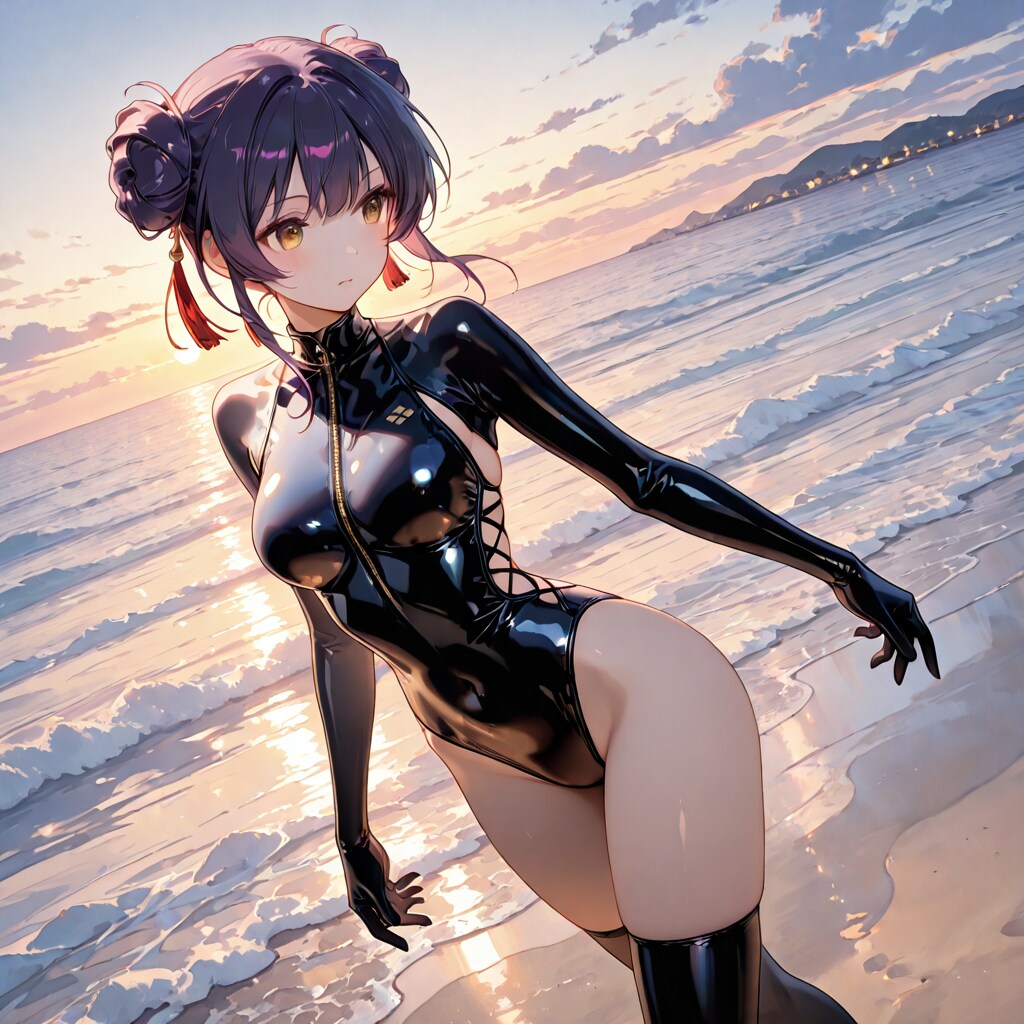 ラテックス モノキニ