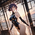 ラテックス モノキニ 2枚目