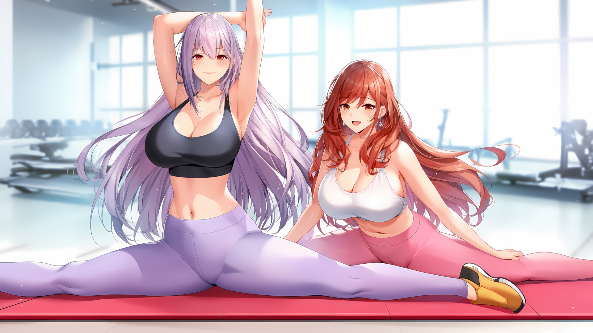 🧘‍♀️朝のジムでリフレッシュ✨ミレナ＆ノノカ