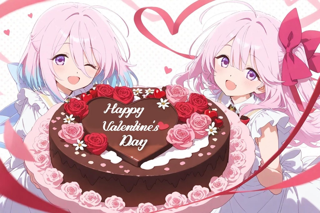 みんなにバレンタインケーキを！