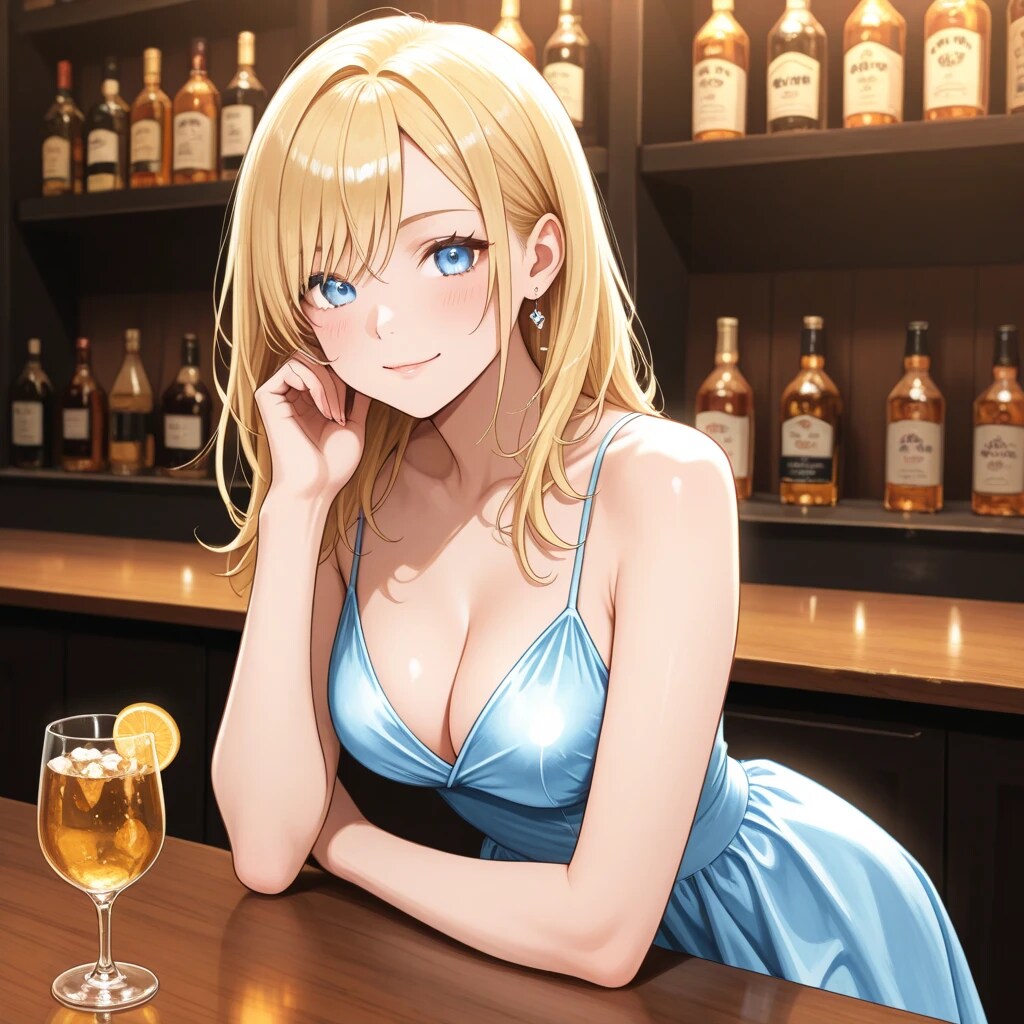 カウンターでひとり飲み