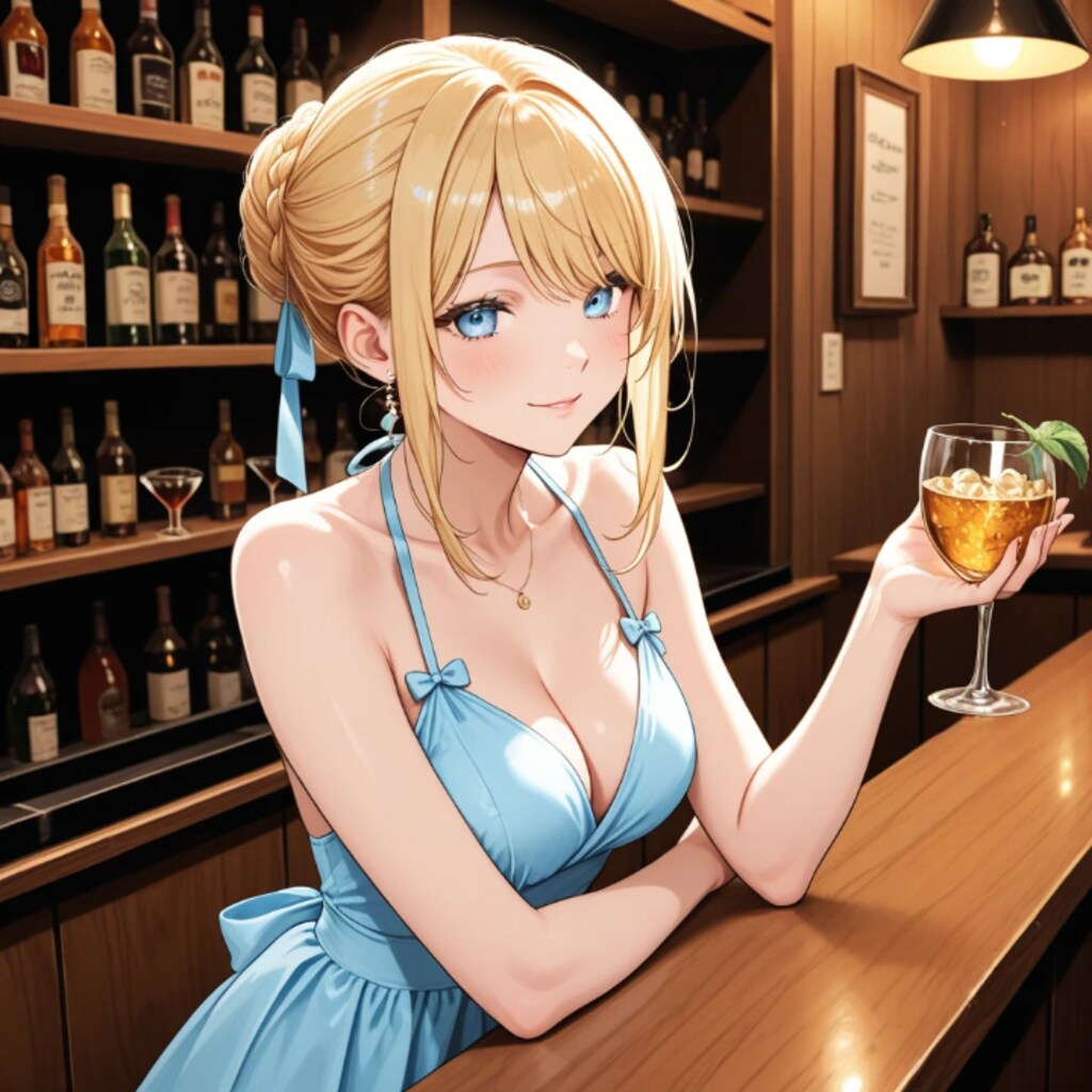 カウンターでひとり飲み