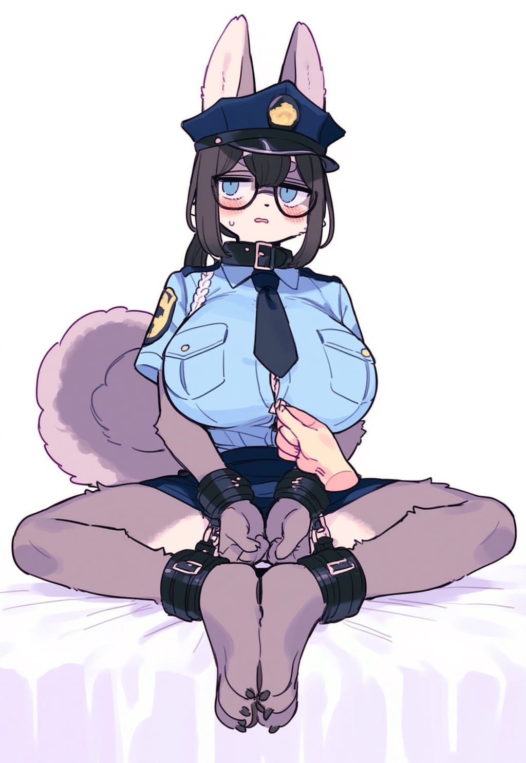 ゴミを取ってくれてありがとう🐺