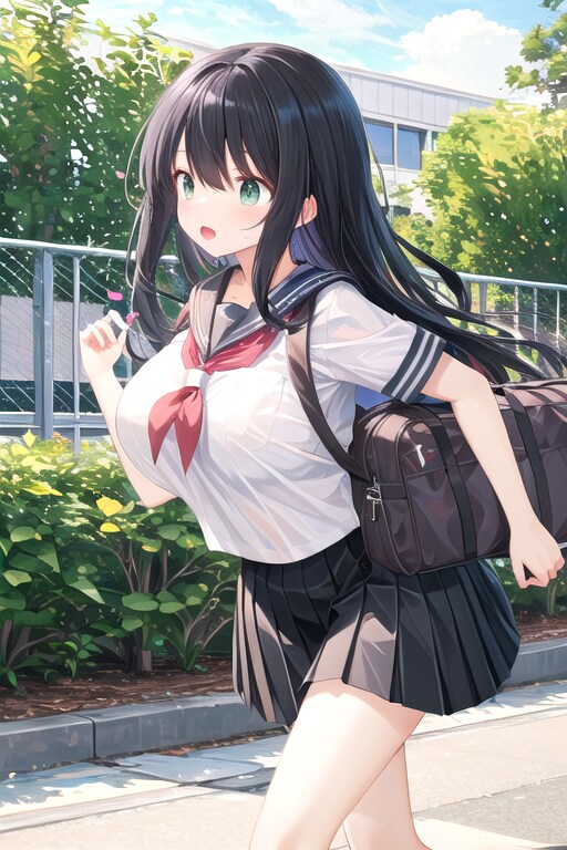 また寝坊しちゃったよ | の人気AIイラスト・グラビア