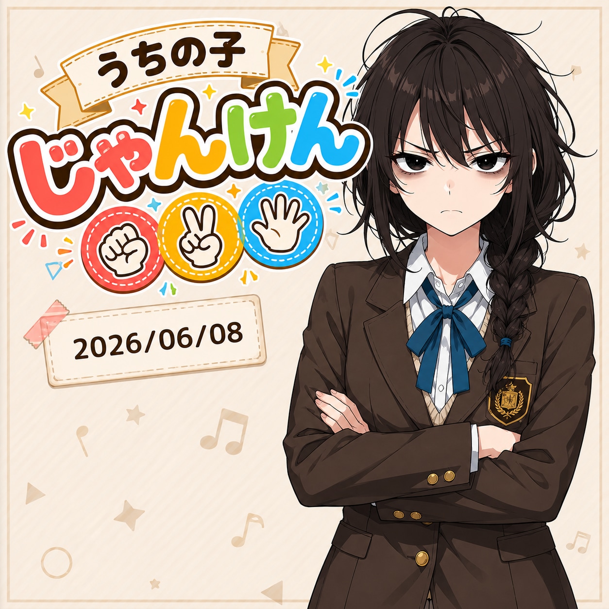 うちの子じゃんけん　2026/06/08