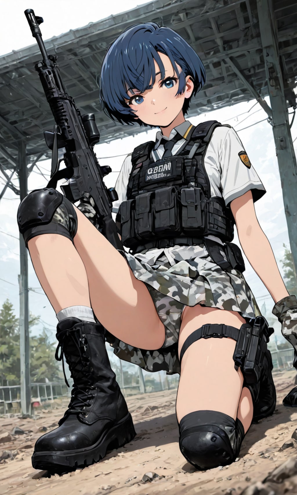 サバゲーしちゃうぞ柑菜ちゃん