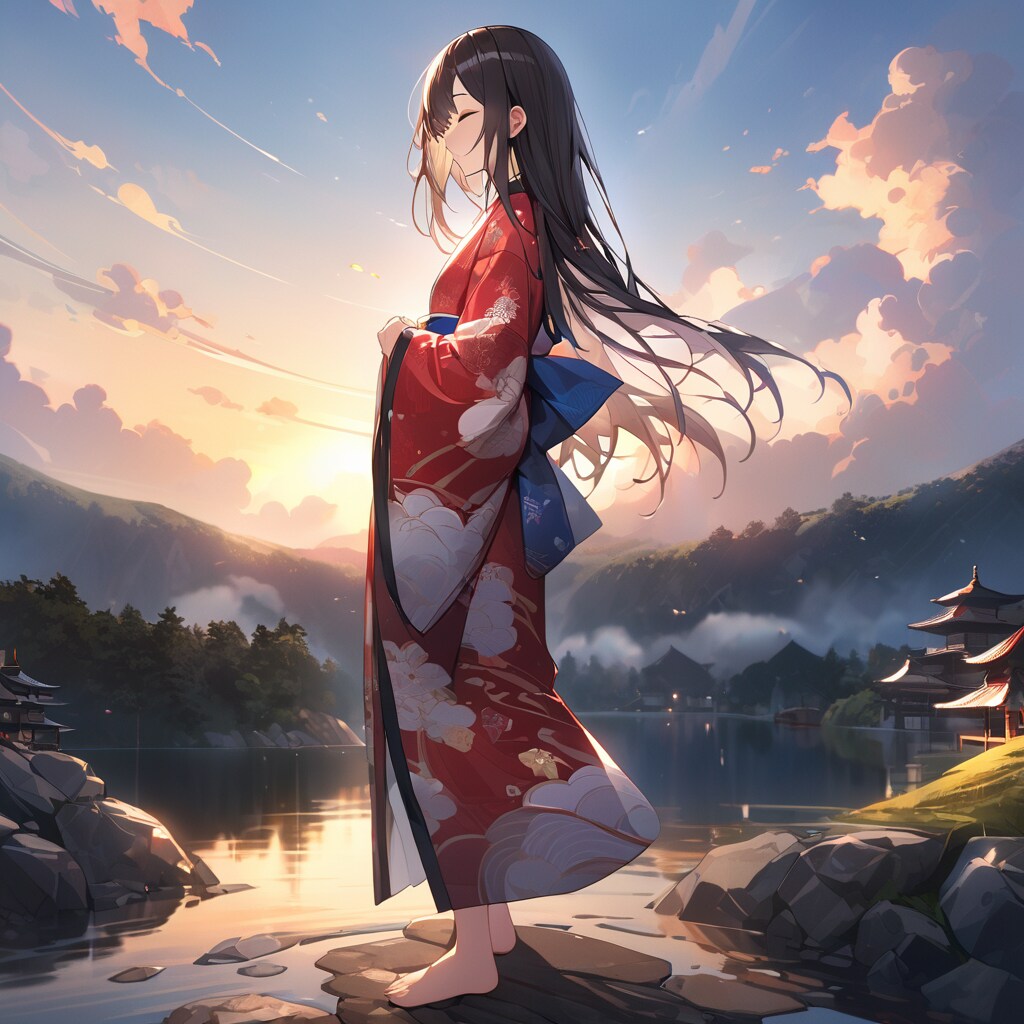 i2iチャレンジ　祈る少女