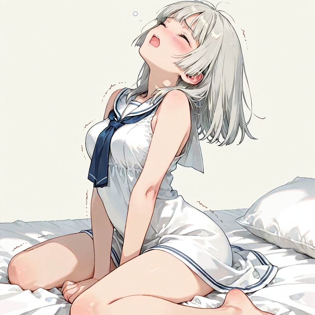 最後はおもらし