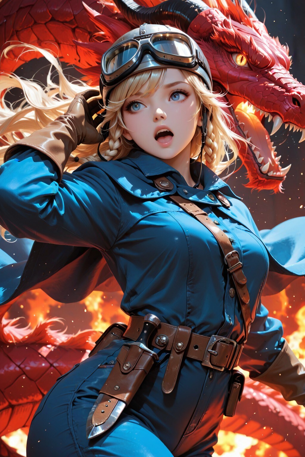Beautiful Dragon Hunter - Revenge（新米ドラゴンハンター「これが龍捕り…」）