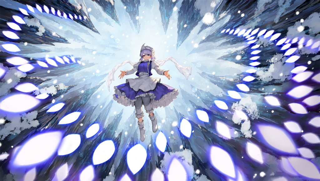 V5　東方　レティ・ホワイトロック　弾幕