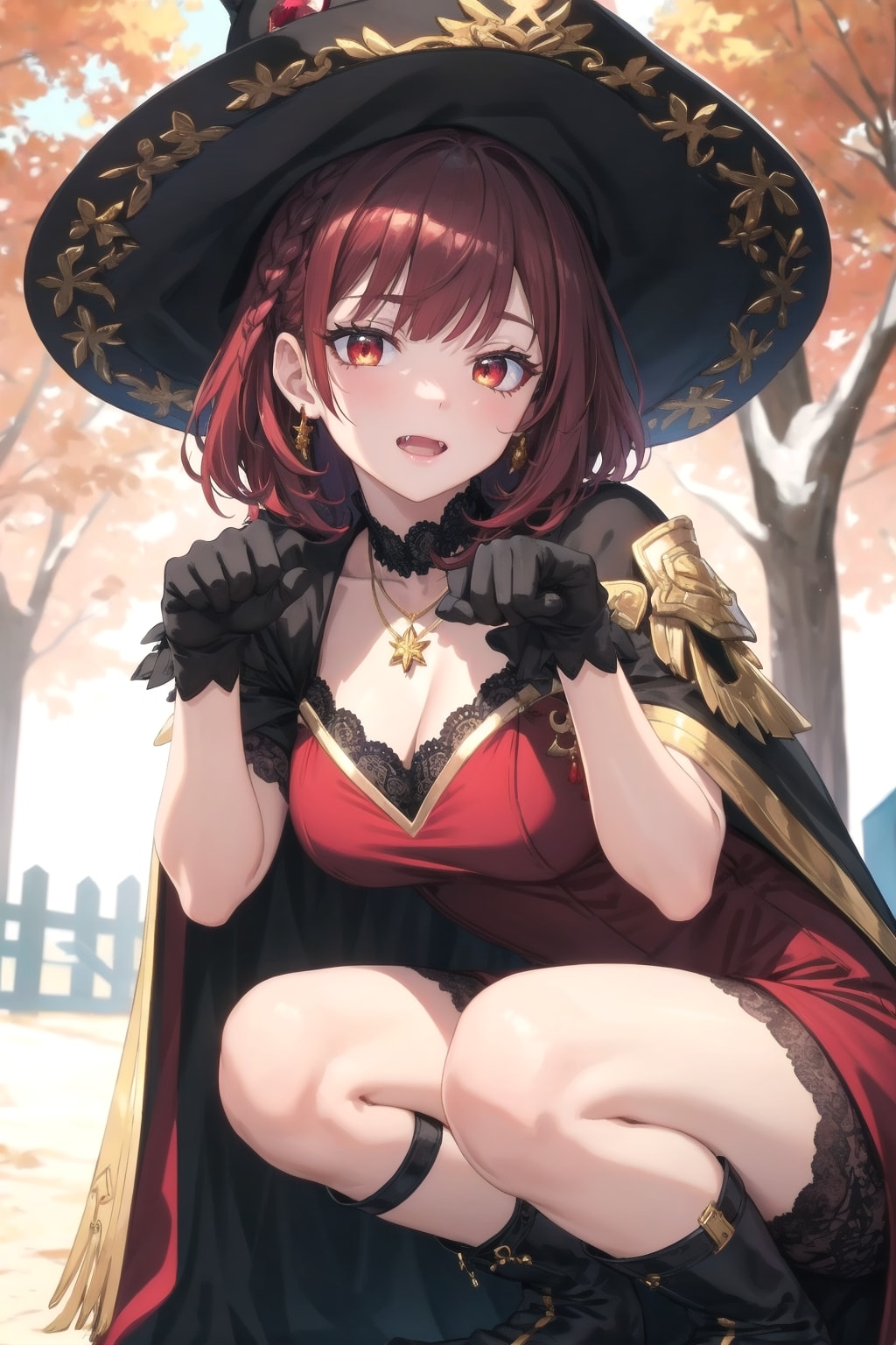 秋の魔女 | の人気AIイラスト・グラビア