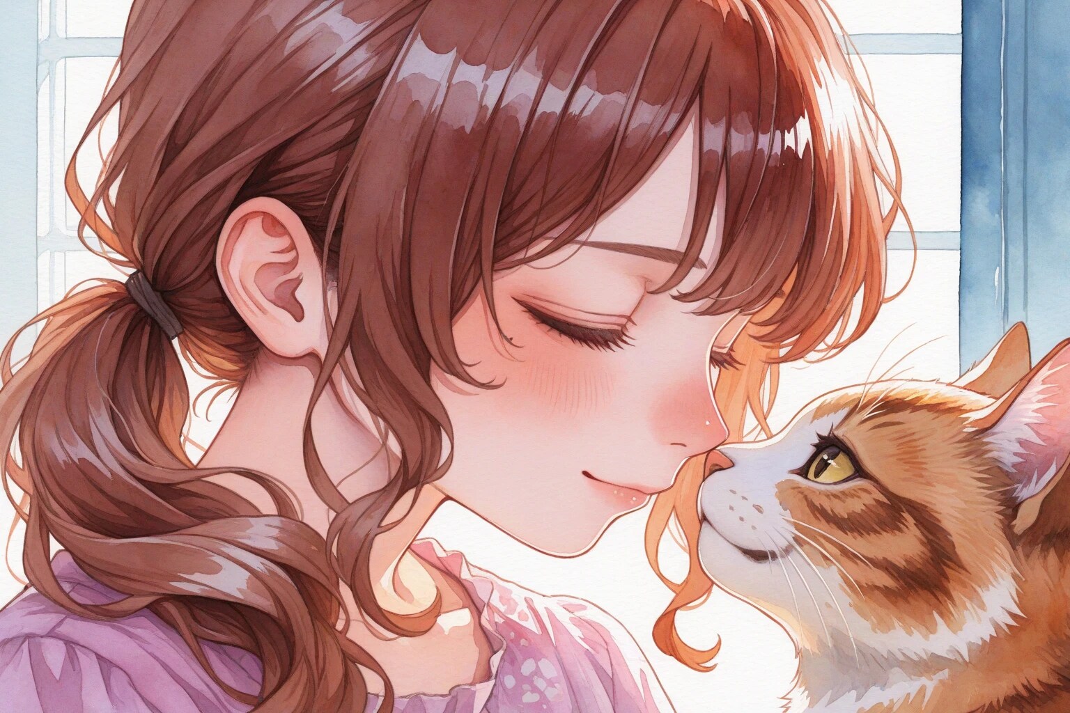 鼻キス