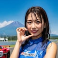 真夏のレースクイーン(富士山に雪ないVer) 3枚目