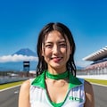 真夏のレースクイーン(富士山に雪ないVer) 9枚目