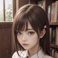 図書館に居たので声をかけてみた 2枚目