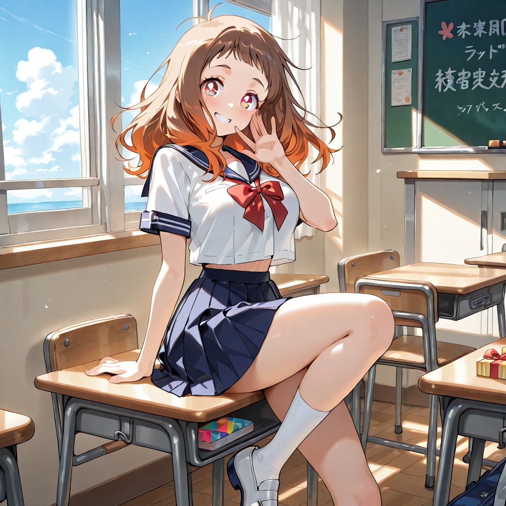 夏服セーラー | の人気AIイラスト・グラビア