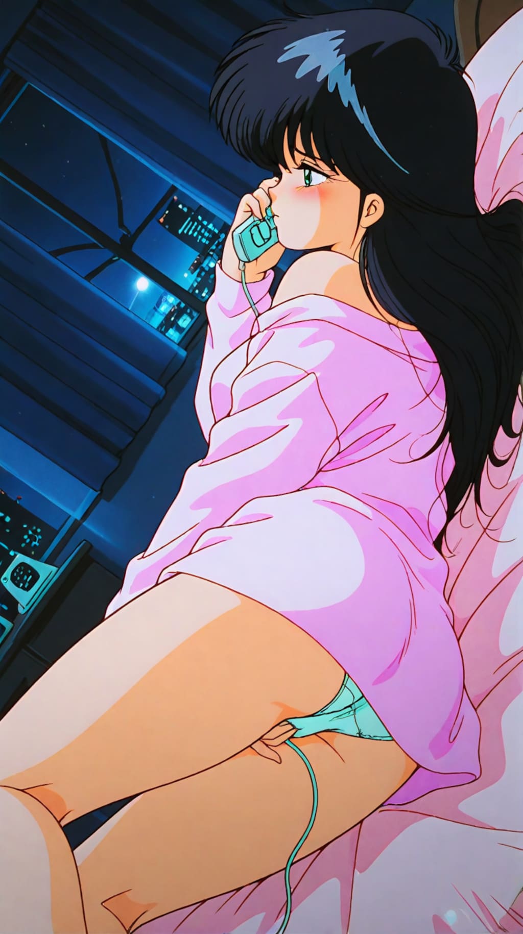 【鮎川まどか】夜電まどか