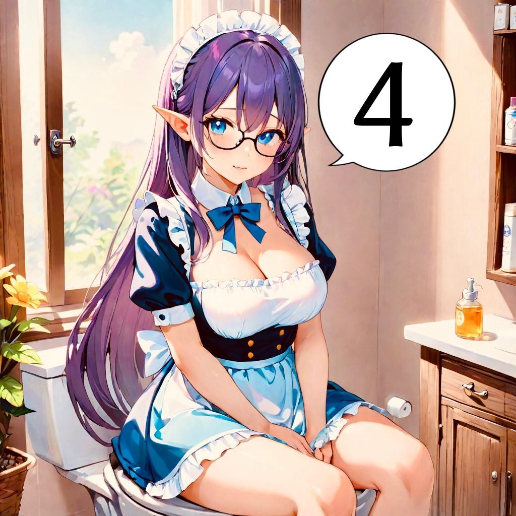 🚽残り4日🚽（トイレめでたい会カウントダウン）