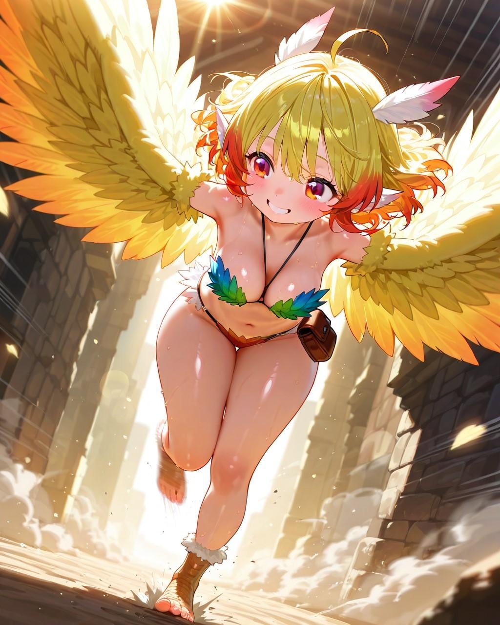 12枚）お出かけハーピー娘さん②