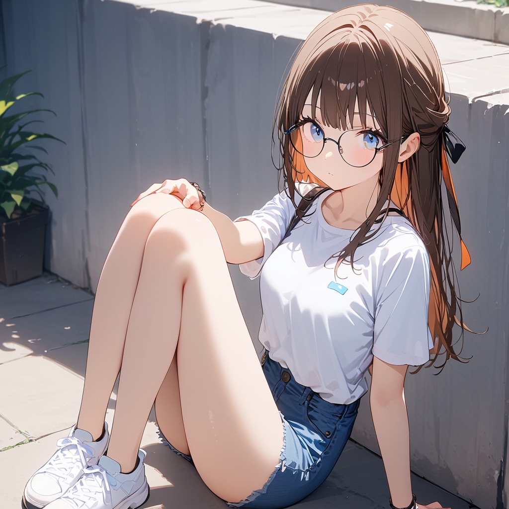 半そで短パンのみゆきちゃん