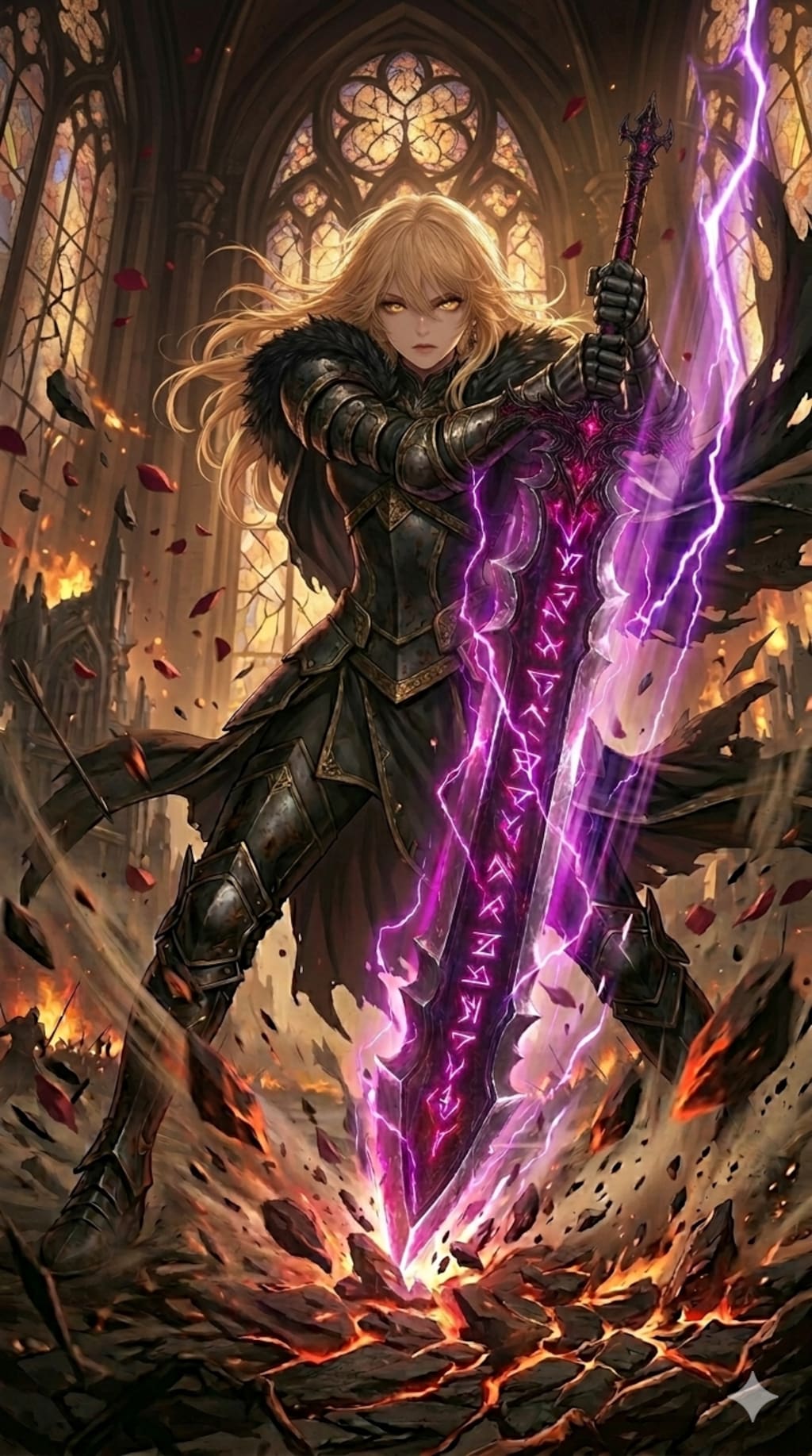 ブロンドの女騎士さん983