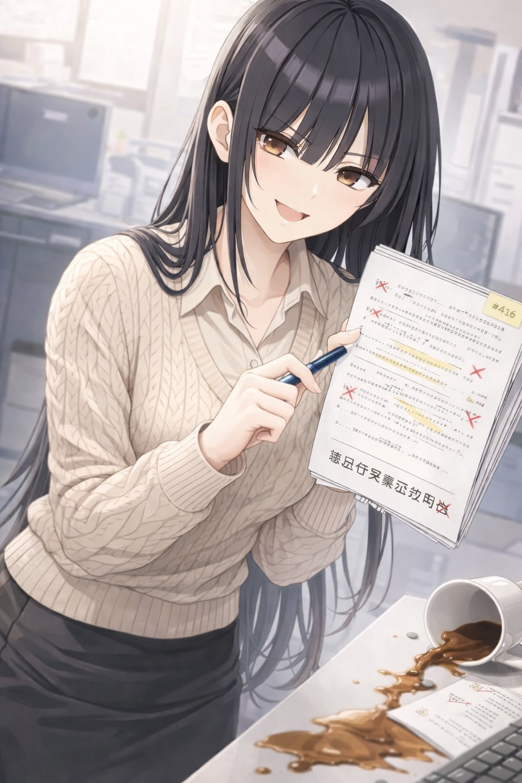 抜けてる女上司