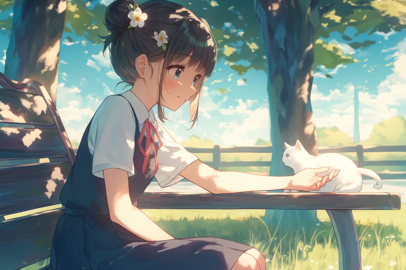 猫🐈とおだんごちゃん🍡✨162 | の人気AIイラスト・グラビア
