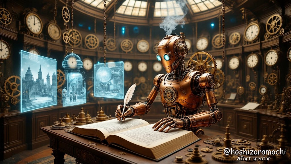 時を超える執筆者の工房 - A timeless writer's workshop