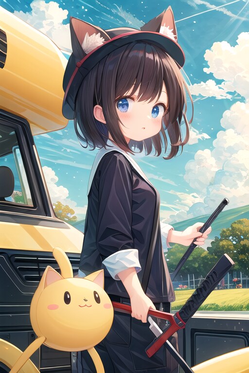 猫的メカの世界 | の人気AIイラスト・グラビア