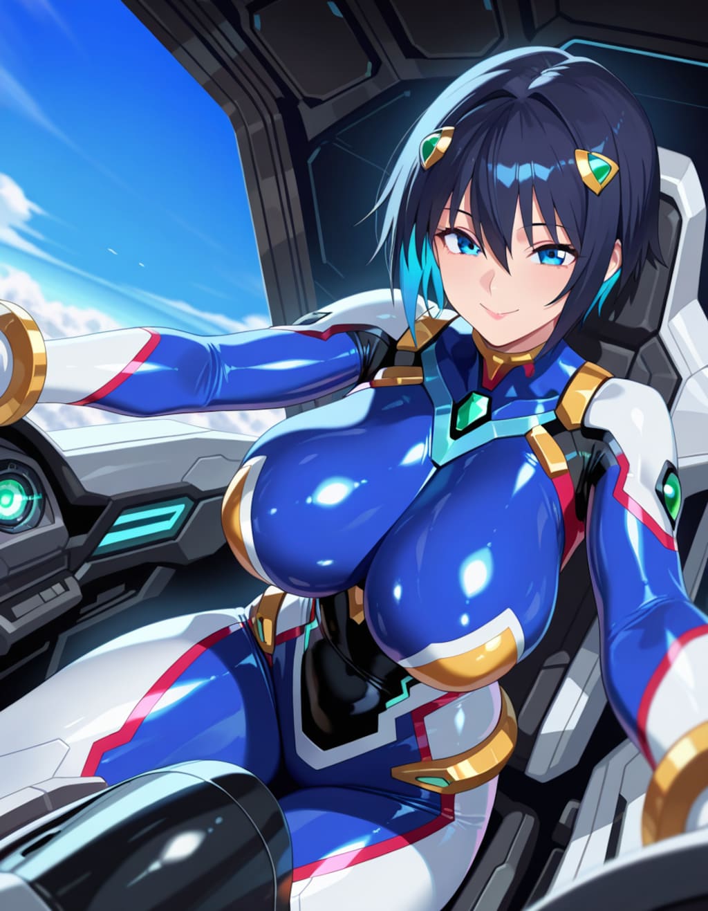 ぴっちりスーツ その73