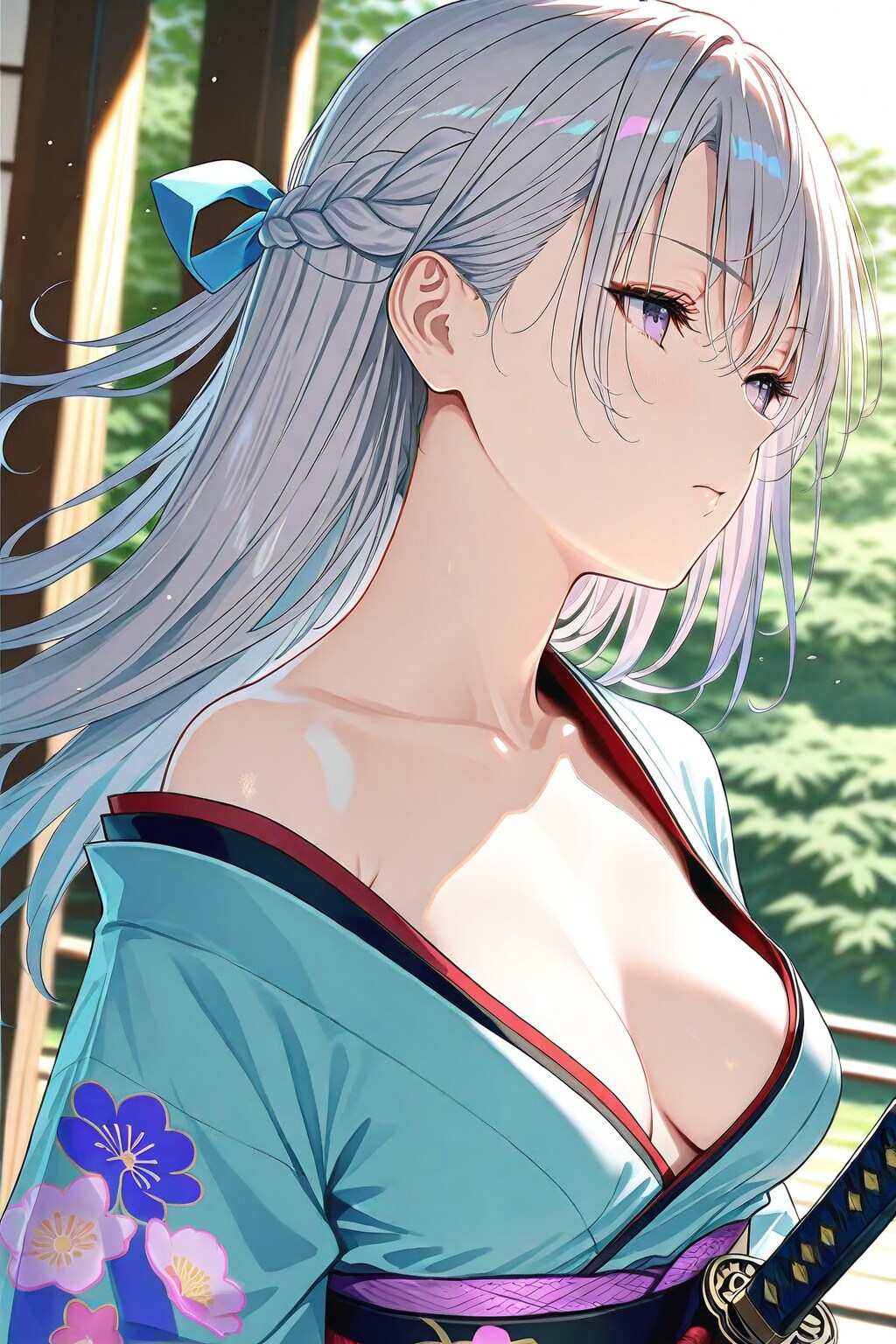 (901HQ)銀髪ちゃんサムライ