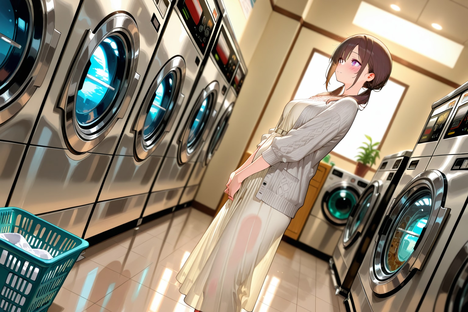 コインランドリー | の人気AIイラスト・グラビア