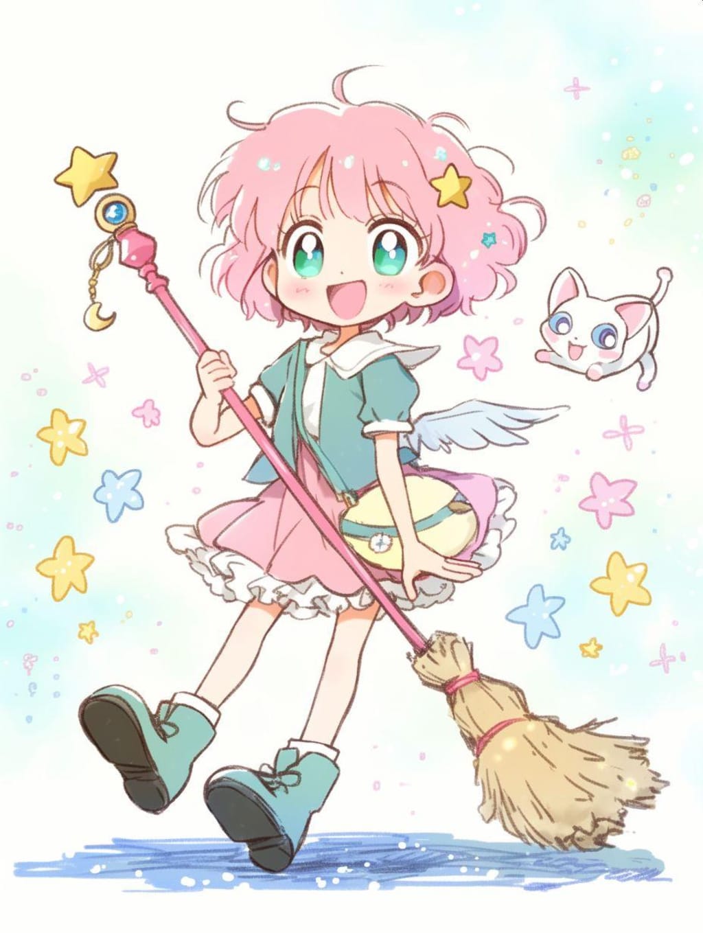 nijiの国の魔法使いの女の子