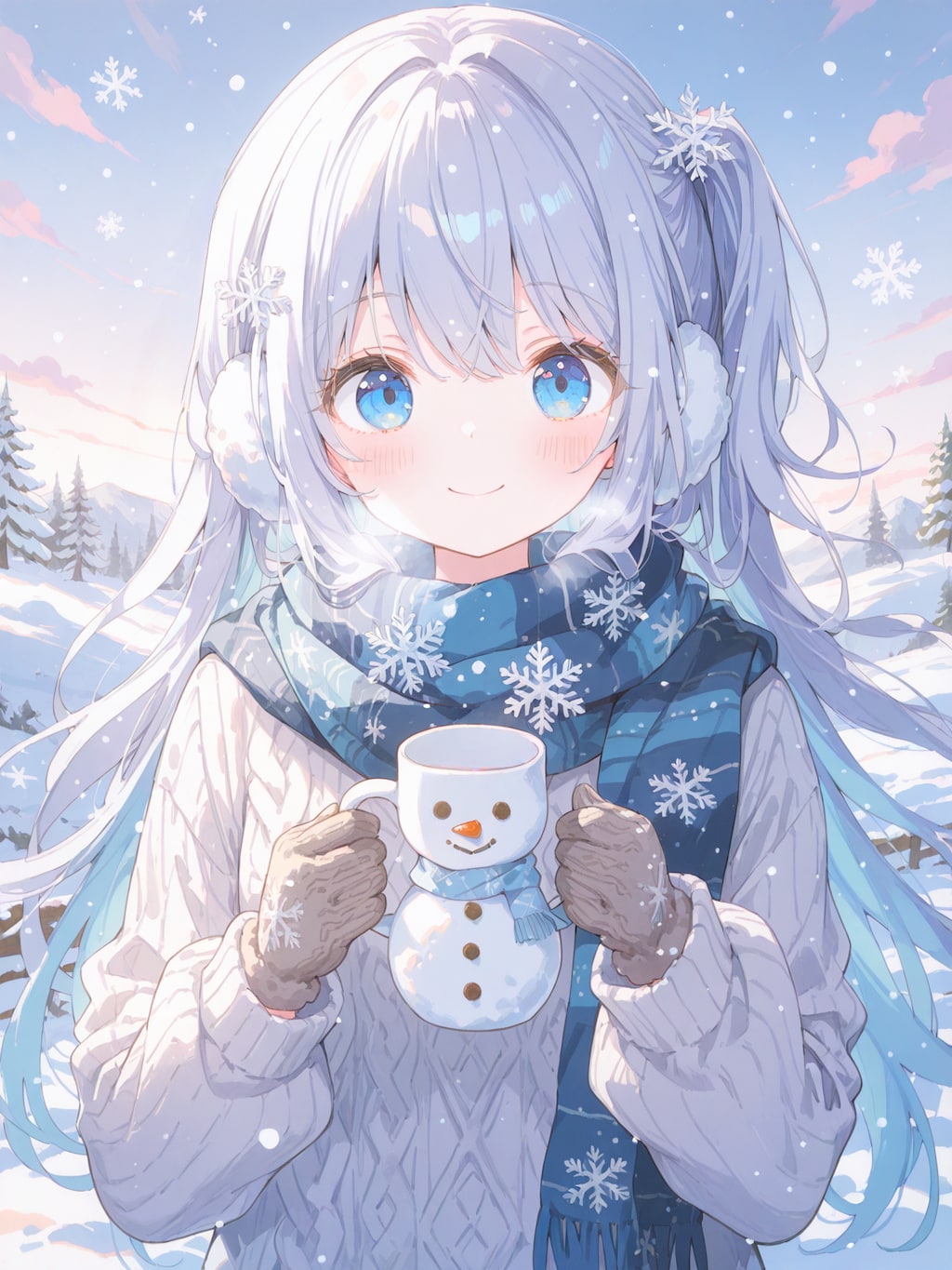 お気に入りスノーマンマグカップ