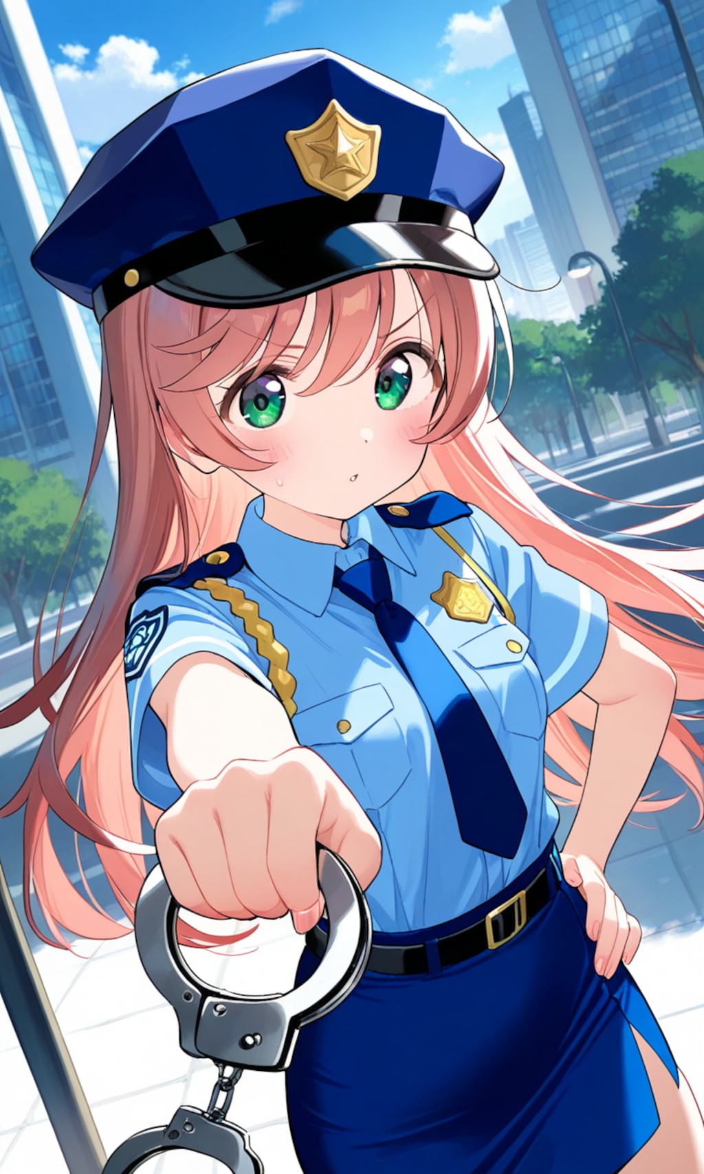 ミニスカポリスましろん。