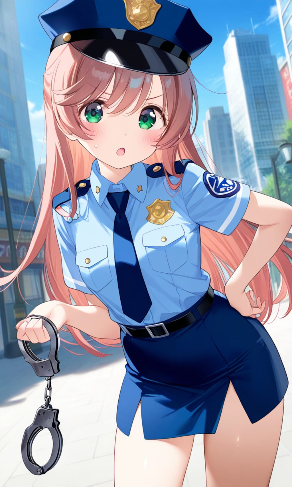 ミニスカポリスましろん。