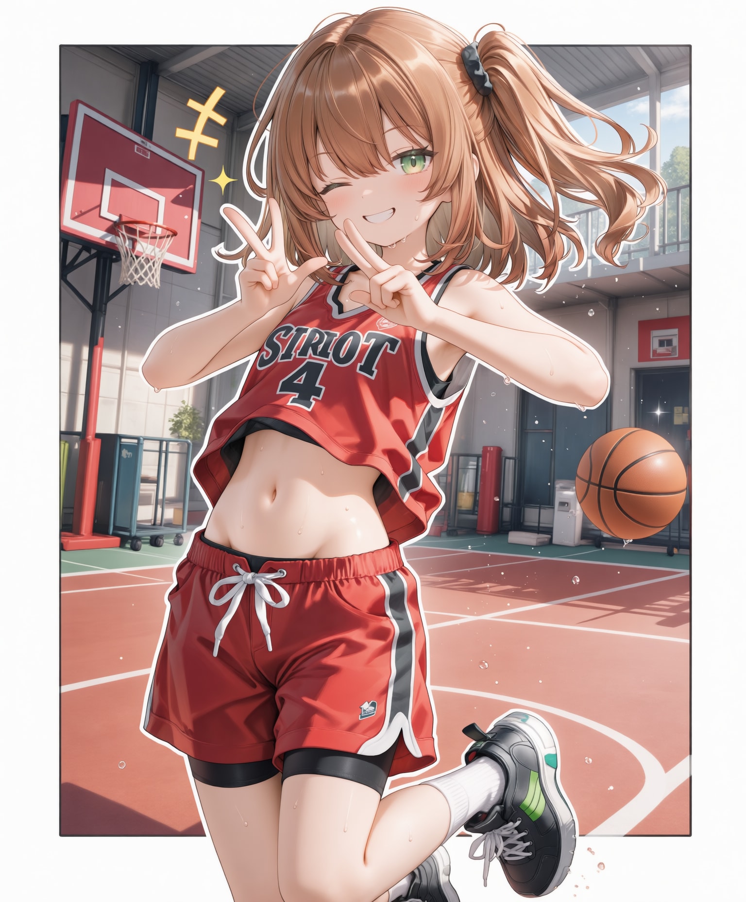 バスケ少女 | の人気AIイラスト・グラビア
