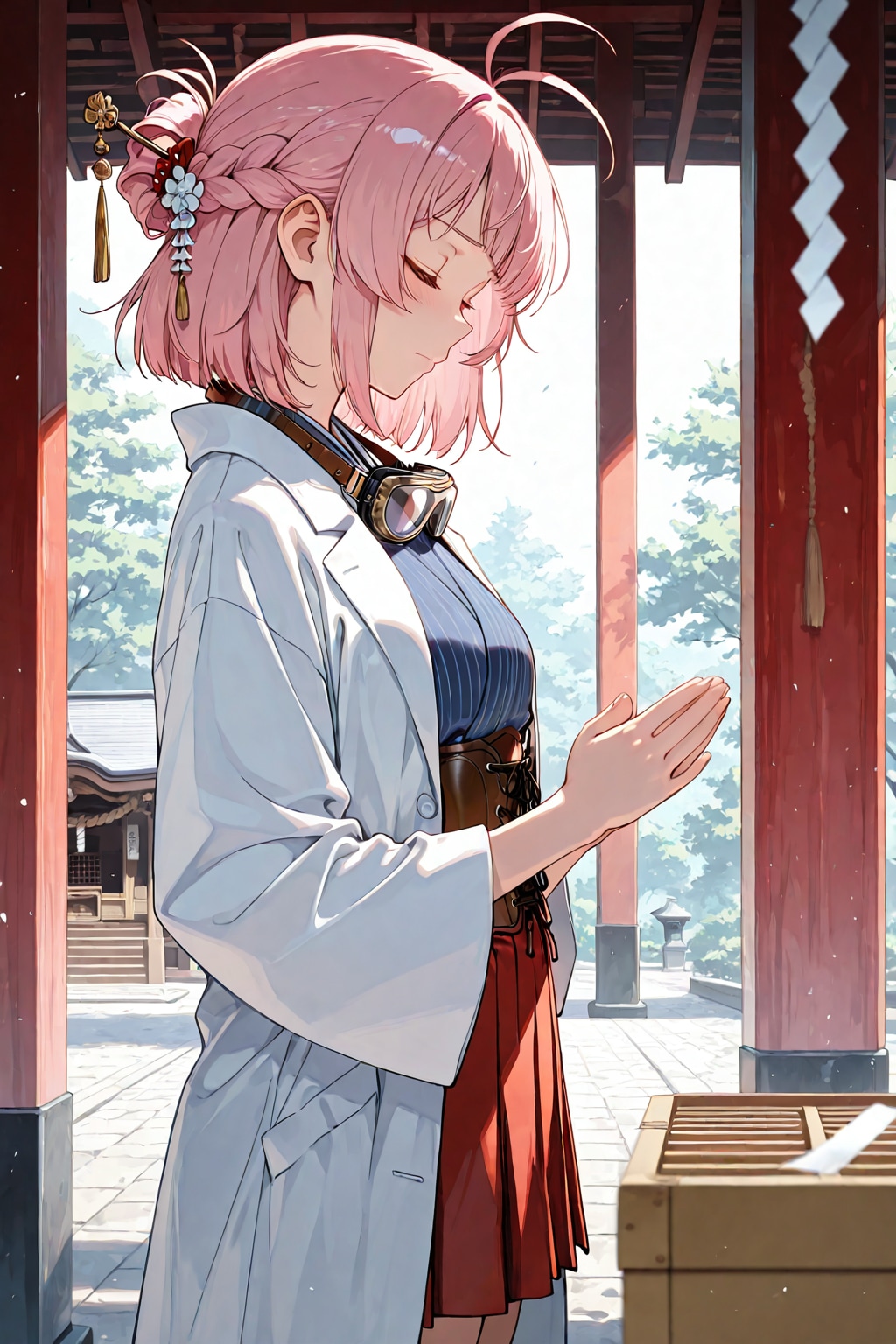 信心深い発明家少女 | の人気AIイラスト・グラビア