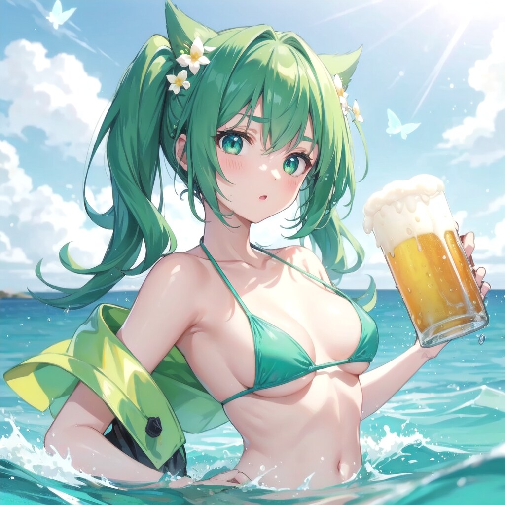 ミクさんビキニ