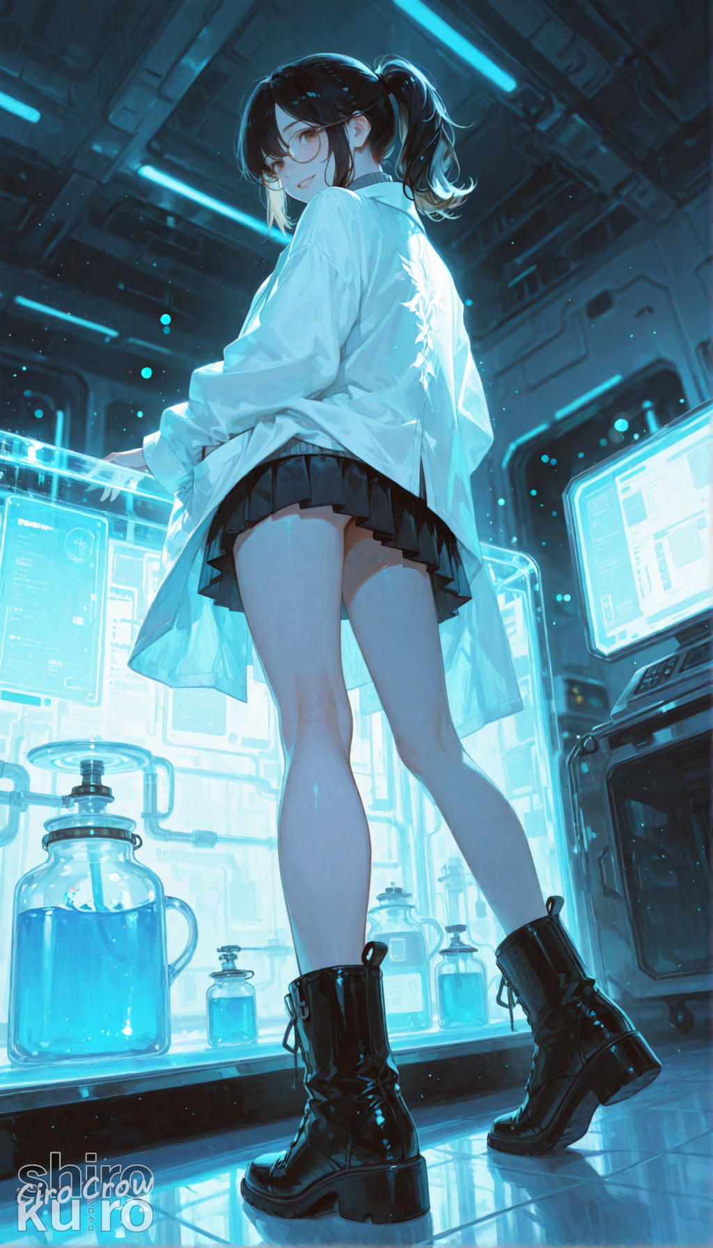 白衣とミニスカ