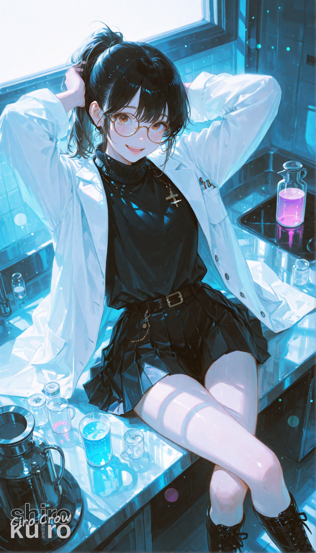 白衣とミニスカ