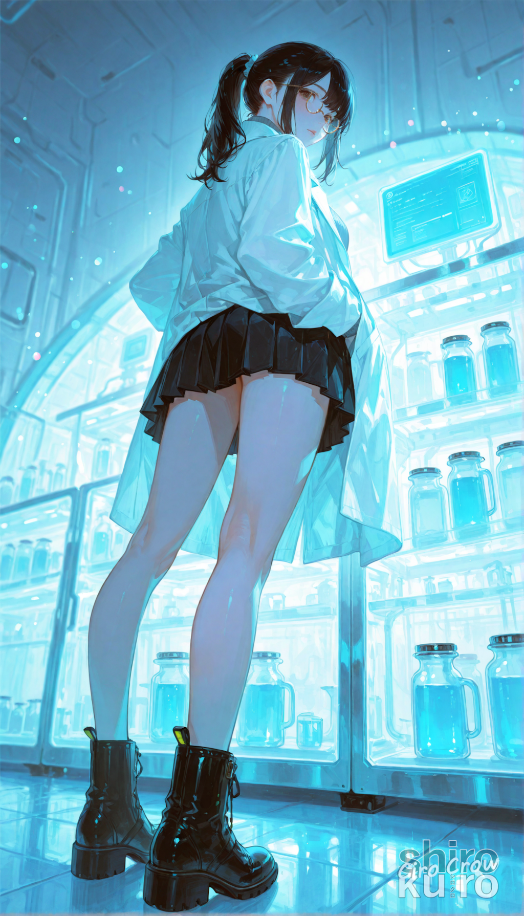 白衣とミニスカ